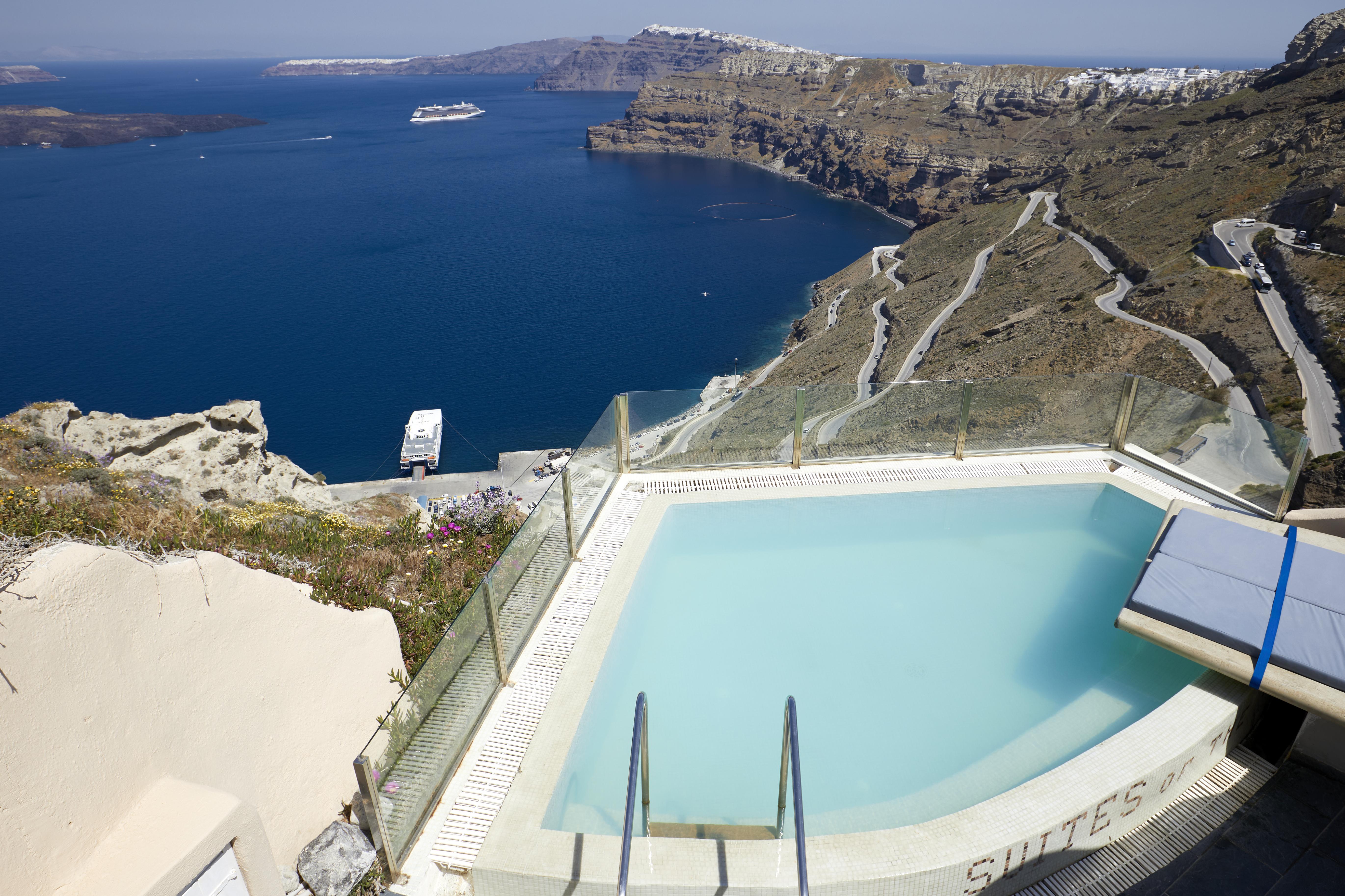 Suites Of The Gods Cave Spa Hotel Megalochori (Santorini) Exterior foto