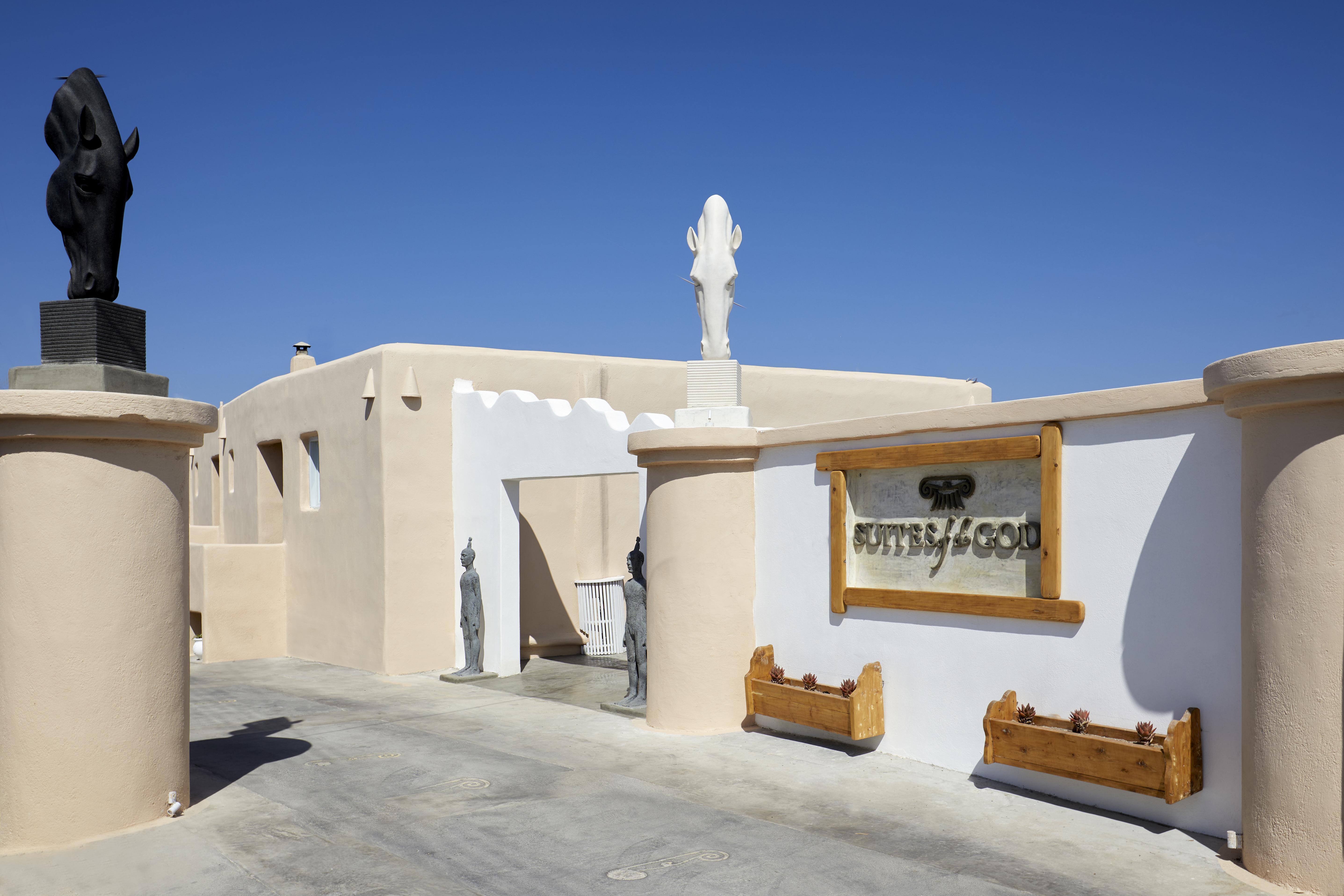 Suites Of The Gods Cave Spa Hotel Megalochori (Santorini) Exterior foto