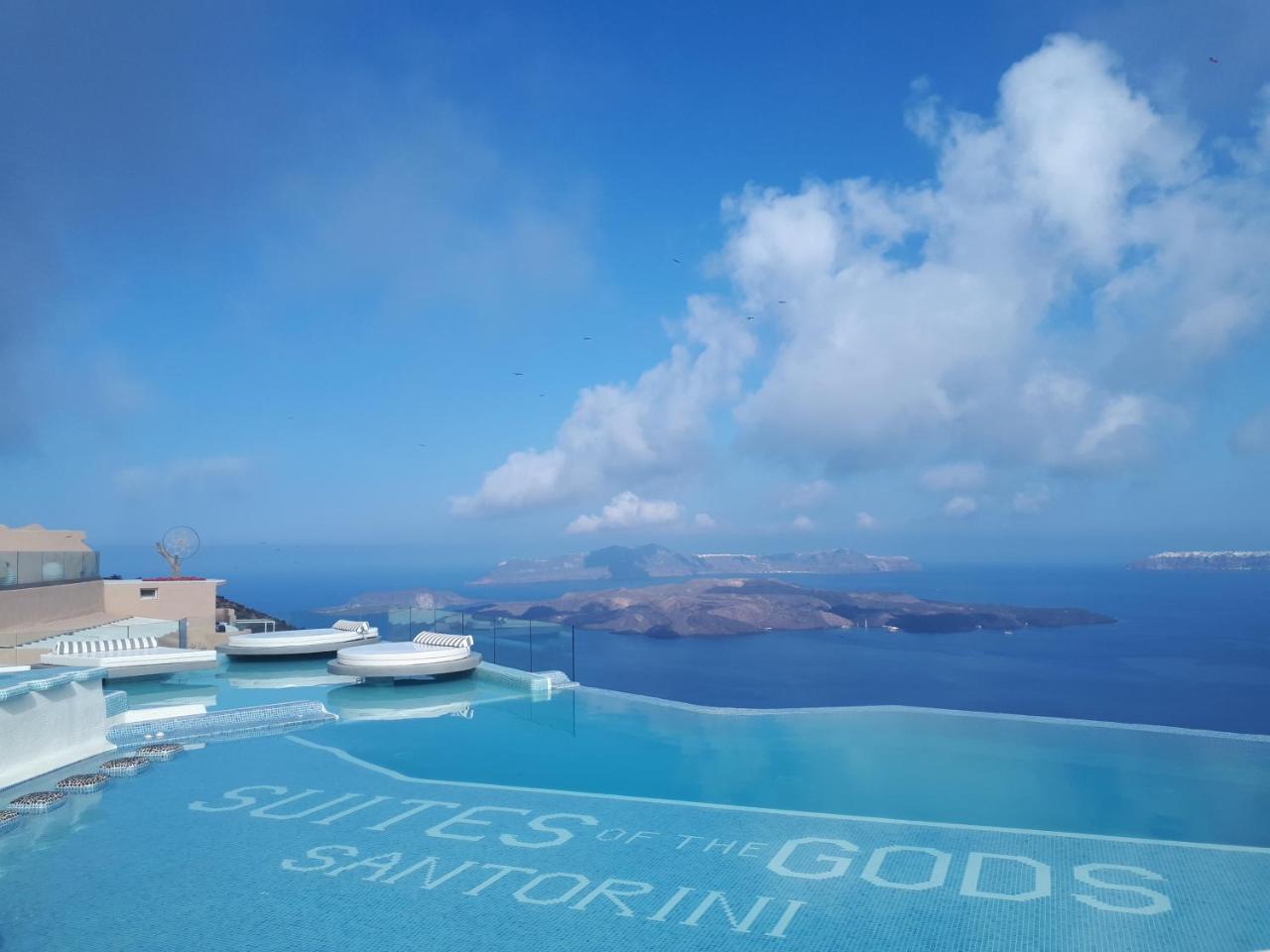 Suites Of The Gods Cave Spa Hotel Megalochori (Santorini) Exterior foto